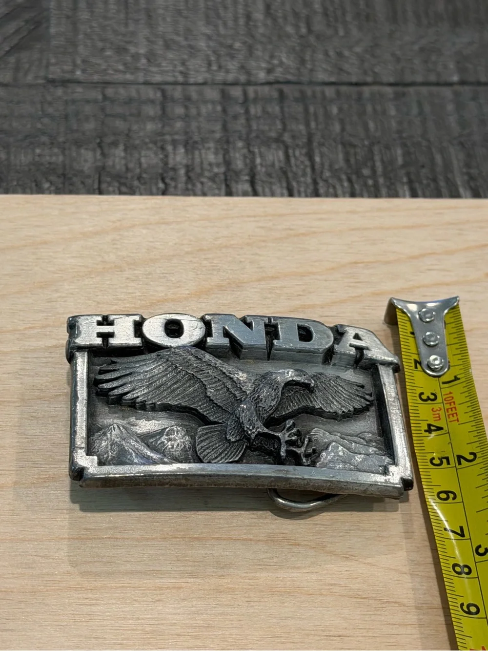 Vintage 1987 Honda Eagle Belt Buckle Brookfield Collectors Guild Licensed